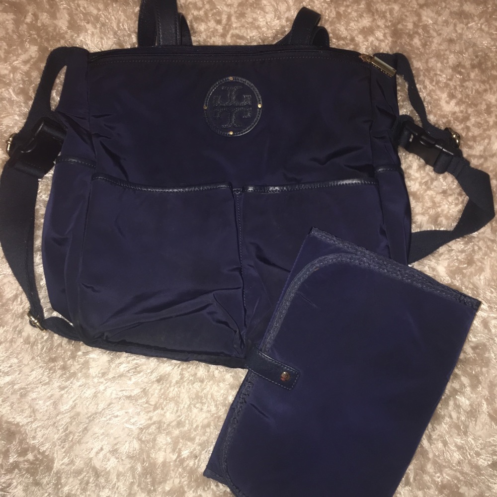 Tory Burch Authentic Diaper Bag with Changing Pad
